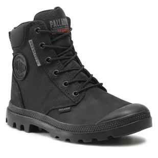 Trapery PALLADIUM - Pampa Sc Wpn U-S 77235-010-M Black/Black - Baleriny - miniaturka - grafika 1