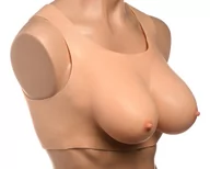 Akcesoria BDSM - Master Series Perky Pair D-Cup Silicone Breasts - miniaturka - grafika 1
