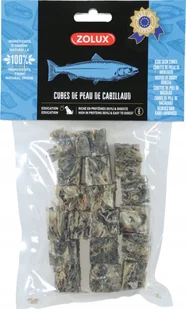 Zolux Kostki ze skóry dorsza 70g - Przysmaki dla psów - miniaturka - grafika 1