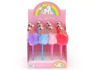 ADAR Długopis pompon 491137 - Przybory szkolne - miniaturka - grafika 1
