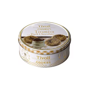 Jacobsen Ciastka Tivoli Tiramisu 150g w puszce C973-6969B - Ciastka - miniaturka - grafika 1