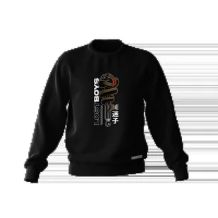 Czarna bluza SNAKE COILOVER-XL - Odzież do sportów motorowych - miniaturka - grafika 1