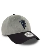 Czapki męskie - New Era Czapka z daszkiem Microcord 3930 Man U 60432036 Szary - miniaturka - grafika 1