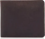 Portfele - Belveder Mały Portfel Vintage Męski Skóra Brąz BD77 - miniaturka - grafika 1