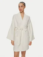 Szlafroki damskie - Tommy Hilfiger Szlafrok UW0UW05275 Écru - miniaturka - grafika 1