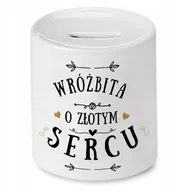 Skarbonki - Dla Wróżbity Skarbonka na Urodziny Na Prezent z Nadrukiem ze Zdjęciem + Opakowanie na prezent (wzór 02) - miniaturka - grafika 1