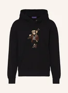 Moda i Uroda OUTLET - Ralph Lauren Purple Label Bluza Z Kapturem schwarz - miniaturka - grafika 1