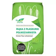 Mąka - BIO Planet seria MĄKI I SKROBIE MĄKA Z PŁASKURKI PEŁNOZIARNISTA BIO 500 g - BIO PLAN 5902983782599 - miniaturka - grafika 1