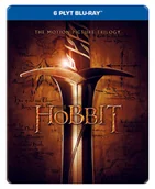 Pozostałe filmy Blu-Ray - Hobbit Filmowa trylogia Edycja limitowana steelbook 6xBlu-Ray) Peter Jackson - miniaturka - grafika 1