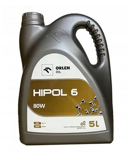 Olej przekładniowy Orlen Oil Hipol 6 GL4 80W 5L - Oleje przekładniowe - miniaturka - grafika 1