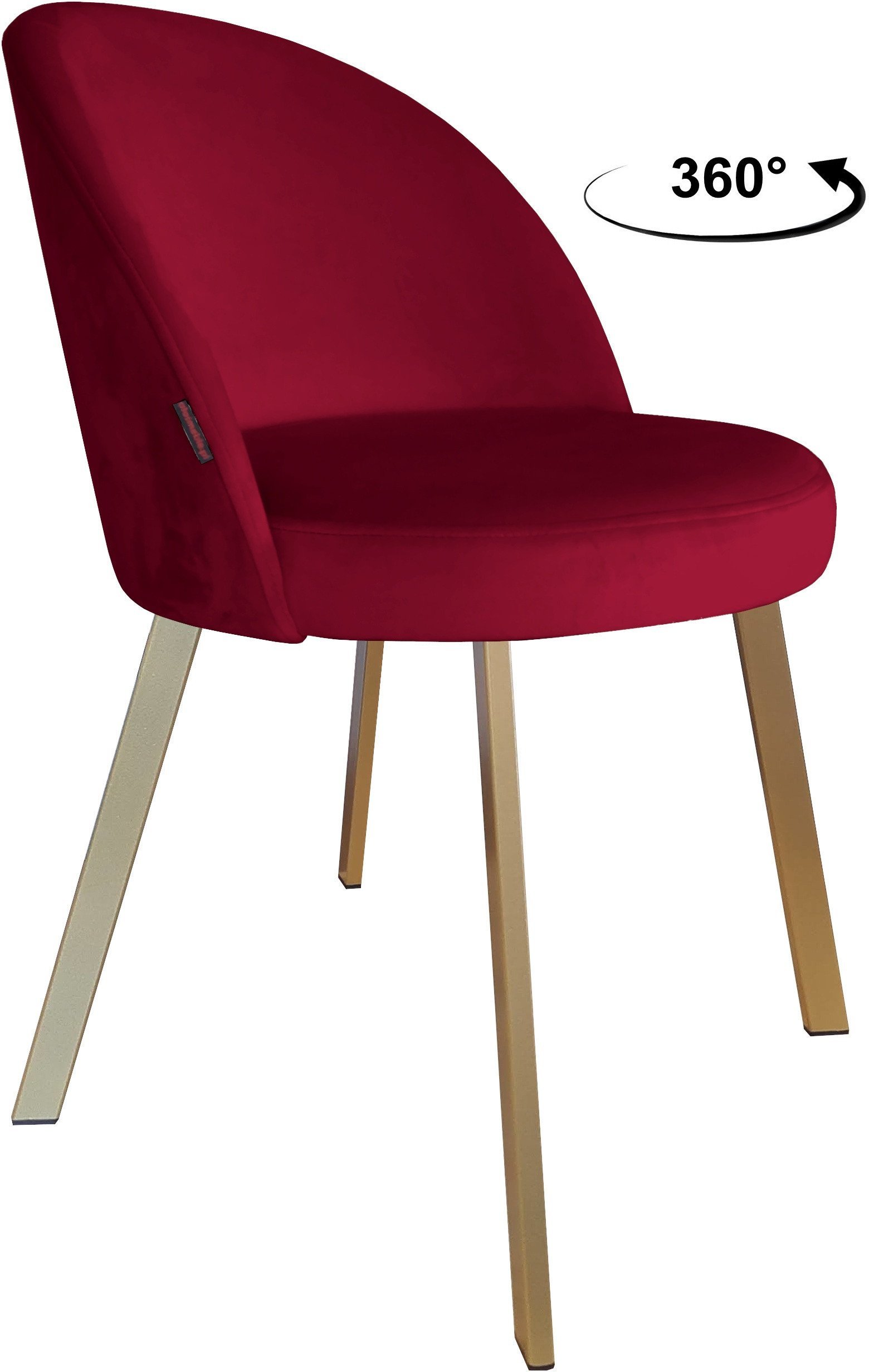 Krzesło obrotowe Trix podstawa Profil złota MG31