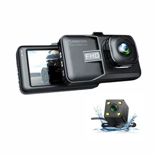 Rejestrator jazdy Manta DVR504 DUO Black Eye II z kamerą cofania G-sensor FHD - Kamery cofania - miniaturka - grafika 1