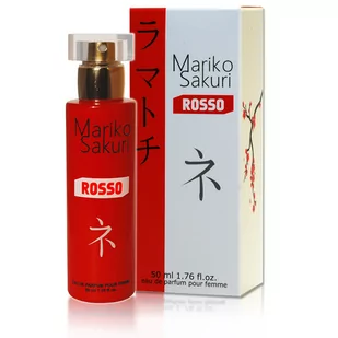 Mariko Sakuri Rosso 50 ml Namiętność + Feromony - Zestawy perfum damskich - miniaturka - grafika 1