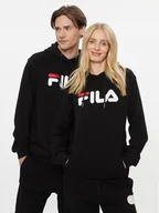 Bluzy męskie - Fila Bluza FAU0068 Czarny Regular Fit - miniaturka - grafika 1