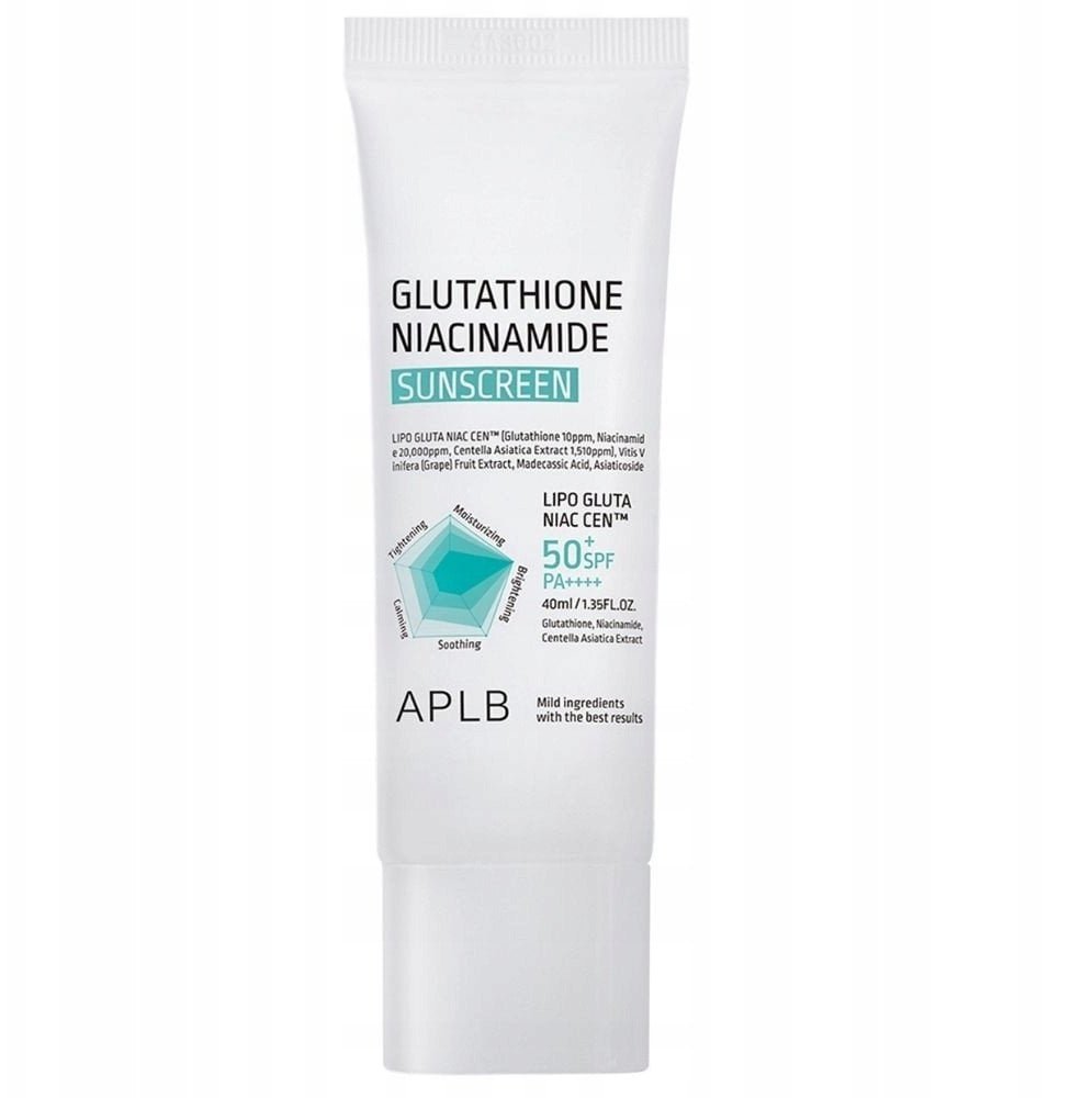 APLB_Glutathione Niacinamide Sunscreen krem do twarzy z filtrem 40ml