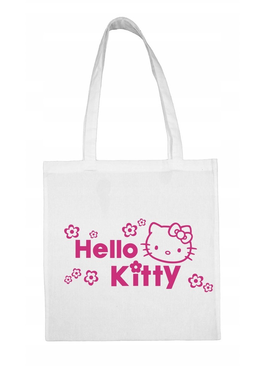 Eko TORBA Shopper Na ramię Hello kitty Prezent #4