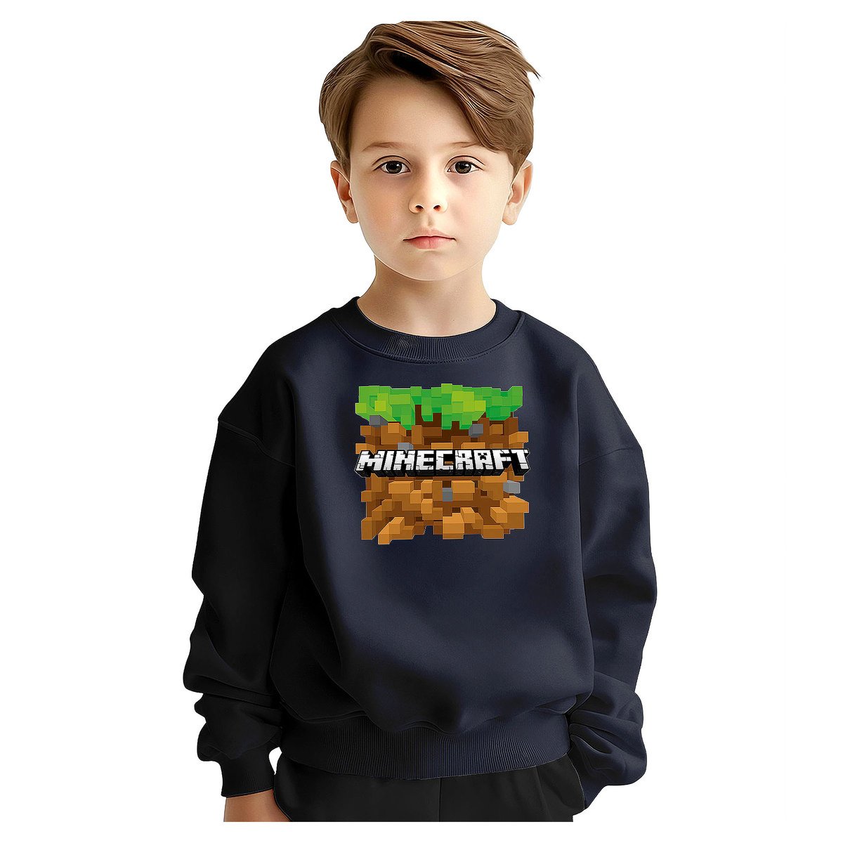 BLUZA DZIECIĘCA MŁODZIEŻOWA MINECRAFT 146-152 WZORY PREZENT JAKOŚĆ