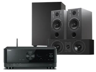 Kino domowe Yamaha RXV-4A+ Diva 5+Diva 7 + Basso 880 - Kino domowe - miniaturka - grafika 1