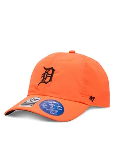47 Brand Czapka z daszkiem MLB Detroit Tigers brrr ’47 CLEAN UP B-BRRRC09BBU Czerwony - Czapki i chusty sportowe męskie - miniaturka - grafika 1