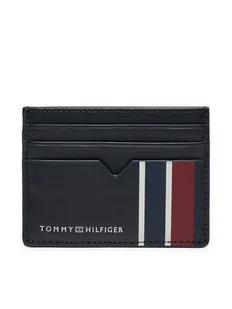 Tommy Hilfiger Etui na karty kredytowe Th Corp Cc Holder AM0AM12780 Granatowy - Etui na dokumenty i karty - miniaturka - grafika 1