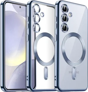 Etui Supero do Samsung Galaxy A36 5G Magsafe, przezroczysto-fioletowe - Etui i futerały do telefonów - miniaturka - grafika 1