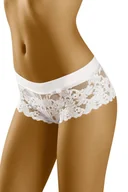 Majtki damskie - Wol-Bar Jade biały S Majtki szorty - miniaturka - grafika 1