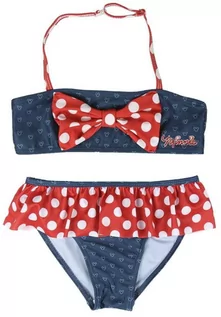 Stroje kąpielowe dla dziewczynek - Disney strój kąpielowy dziewczęcy Minnie 128 czerwony - grafika 1