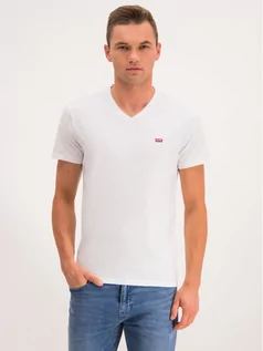 Koszulki męskie - Levi's T-Shirt 85641-0000 Biały Regular Fit - grafika 1