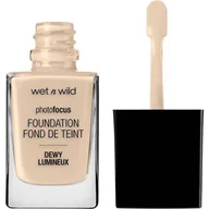 Podkłady do twarzy - Wet n Wild Photo Focus Dewy Foundation długotrwały podkład do twarzy Nude Ivory 28ml - miniaturka - grafika 1