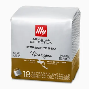 KAPSUŁKI ILLY IPERESPRESSO ARABICA SELECTION NICARAGUA 18 SZTUK - Kawa w kapsułkach i saszetkach - miniaturka - grafika 1