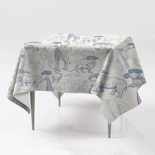 Do wnętrz obrus na stół Zwierzęta Madagaskar eco, Fabricsy - Obrusy i serwetki - miniaturka - grafika 1