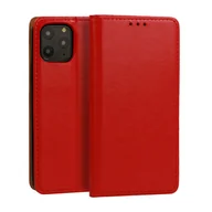 Etui i futerały do telefonów - Case2go - Etui na telefon kompatybilne z Samsung Galaxy S23 Ultra - Pokrowiec ochronny ze sztucznej skóry - Czerwony - miniaturka - grafika 1