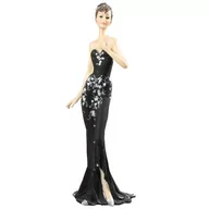 Dekoracje domu - Batek Figurka ozdobna, Dama z kolią w czarnej sukni - miniaturka - grafika 1