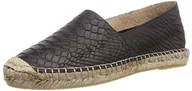 Espadryle damskie - SELECTED Sfesther F Buty Damskie Espadryle, Czarny - Czarny Black - 39 eu - miniaturka - grafika 1