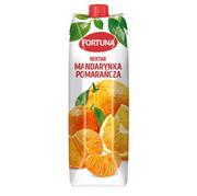 Soki i napoje niegazowane - Fortuna Nektar mandarynka pomarańcza 1 l - miniaturka - grafika 1