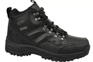 Buty trekkingowe męskie - Skechers Męskie buty trekkingowe Relment Traven High Rise, Czarna skóra, 46 EU - miniaturka - grafika 1