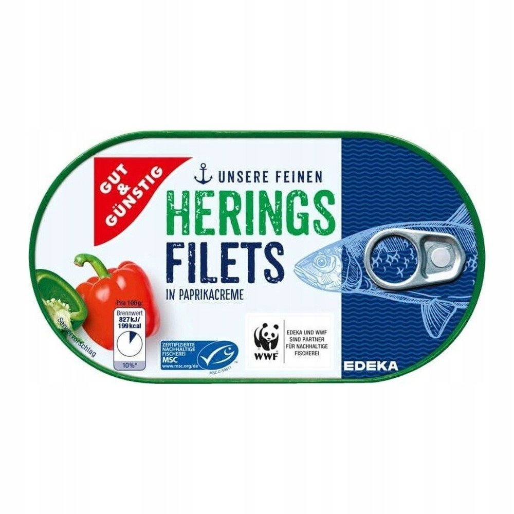 Śledź w sosie grzybowo-paprykowym Lisner 500 g