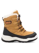 Buty dla chłopców - Sprandi Śniegowce ICE COOL CP91-25036 Brązowy - miniaturka - grafika 1