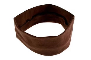 Jubileo, Opaska na głowę z materiału ciemmy brąz - Ozdoby do włosów - miniaturka - grafika 1