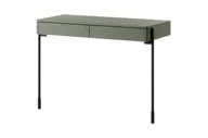 Konsole i sekretarzyki - Nowoczesna konsola/toaletka Sonatia - oliwka - miniaturka - grafika 1