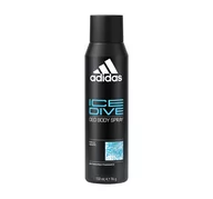Dezodoranty i antyperspiranty męskie - Adidas Ice Dive dezodorant spray 150 ml | Wysyłamy natychmiast! | Dostawa kurierem w 24h za 9,99zł - miniaturka - grafika 1