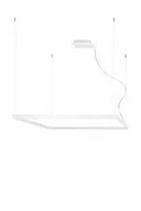 Lampy sufitowe - Sollux Nelya L TH.156 lampa wisząca zwis 1x70W LED 4000K biała - miniaturka - grafika 1
