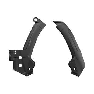 POLISPORT 8500200001 - ochrona ramy modele HUSQVARNA czarne - Części motocyklowe - miniaturka - grafika 1