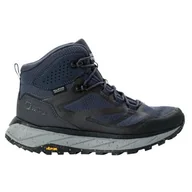 Buty trekkingowe damskie - Damskie buty trekkingowe Jack Wolfskin Terraventure Texapore Mid W Rozmiar butów (UE): 39,5 / Kolor: szary - miniaturka - grafika 1
