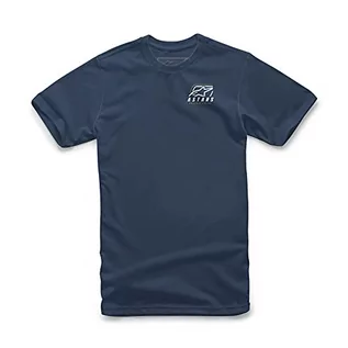Koszulki męskie - Alpinestars Męski T-shirt Venture morski M - grafika 1