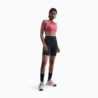 Bielizna sportowa damska - Biustonosz treningowy Nike Swoosh Medium Support sweet beet/white WYSYŁKA W 24H 30 DNI NA ZWROT - miniaturka - grafika 1
