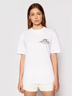 Koszulki i topy damskie - Juicy Couture T-Shirt Crest Tee JCWC121085 Biały Regular Fit - grafika 1