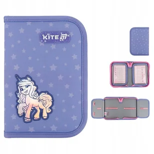 Piórnik szkolny rozkładany dla dziewczynek niebieski MY LITTLE PONY Kite - Piórniki Piórnik szkolny rozkładany dla dziewczynek niebieski MY LITTLE PONY Kite - Piórniki - miniaturka - grafika 1