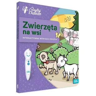 Albi Czytaj z kiem. Zwierzęta na wsi. Interaktywna mówiąca książka praca zbiorowa - Powieści i opowiadania - miniaturka - grafika 1