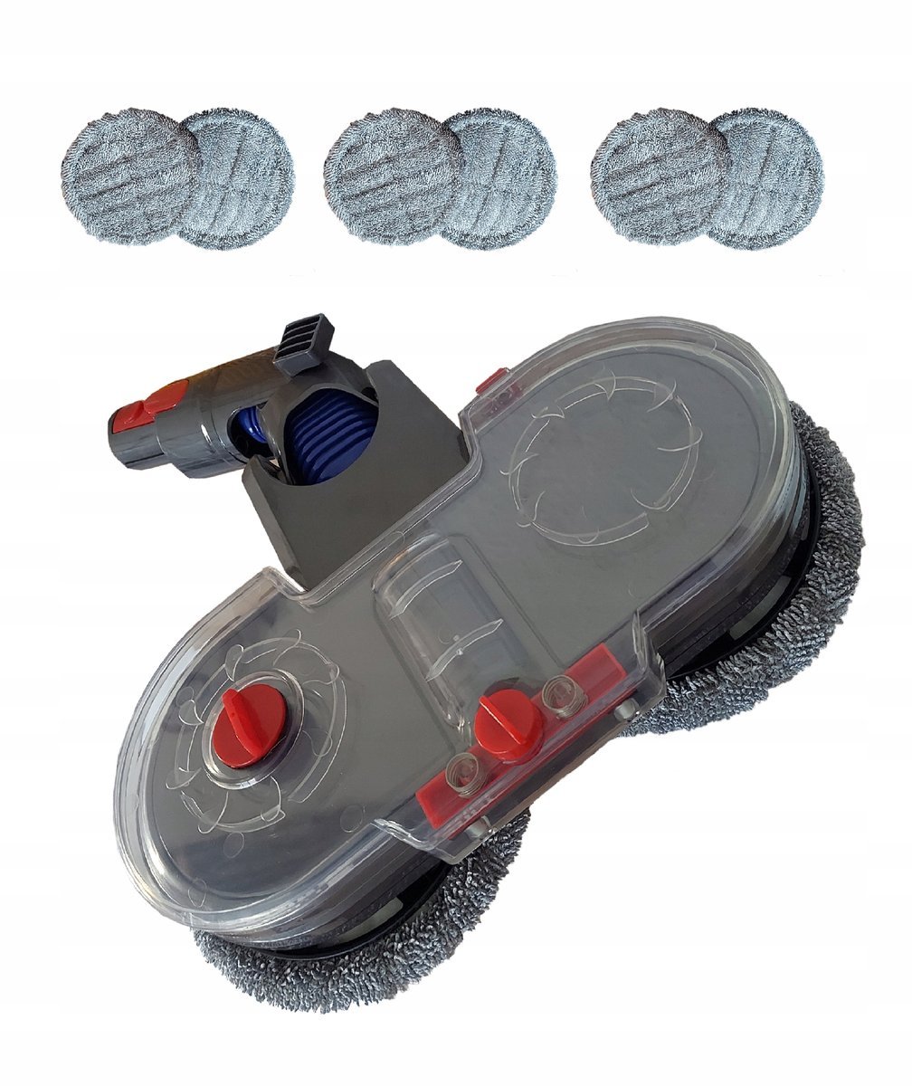 Obrotowa szczotka mopująca do odkurzacza DYSON V7 V8 V10 V11 + pady